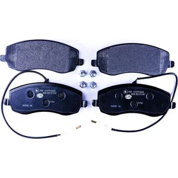 Brzdová destička Sada brzdových destiček, kotoučová brzda HELLA 8DB 355 013-871