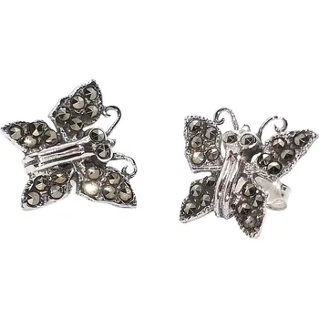 Souprava šperků Náušnice Marcasite motýlci AG 925/1000 AG 082-1