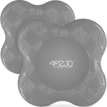 4FIZJO Jógové podložky pod kolena, 2 ks ŠEDÁ