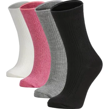 Dámské ponožky Dámské ponožky se vzorkem - Barva Šedá, Velikost 36-39 BOL 012