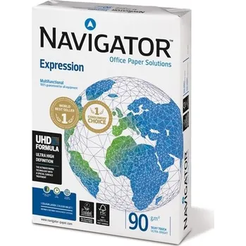 Kancelářský papír Kancelářský papír Navigator Expression A4 - 90 g/m2, CIE 169, 500 listů