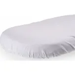 Little Angel Prostěradlo do kočáru ANGEL - bílá