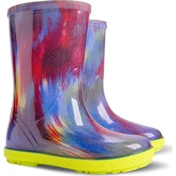 Dívčí holínky DEMAR-HAWAI PRINT AF batika 0046 0047 Velikost: 20 - 21