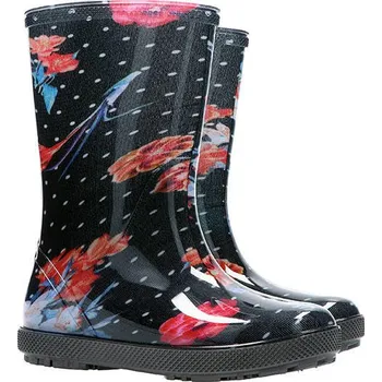 Dívčí holínky DEMAR-HAWAI PRINT AM květy 0046 0047 Velikost: 26 - 27