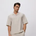 Reserved - Bavlněná košile comfort fit - béžová - 160DV-08X - 160DV-08X-XXL