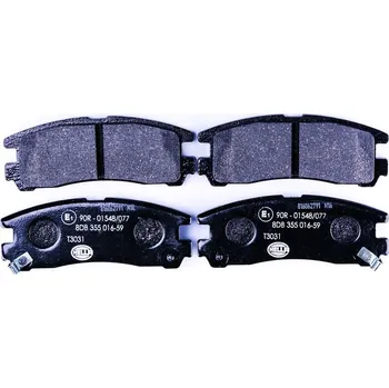 Brzdová destička Sada brzdových destiček, kotoučová brzda HELLA 8DB 355 016-591