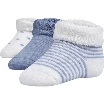 Dětské termoprádlo Froté dětské ponožky s ohrnovacím lemem 3 páry BOL 004
