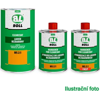 Oprava karosérie BOLL Tužidlo pro Bezbarvý lak MS 2:1 500ml, 001661