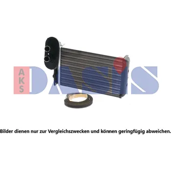 Výměník tepla Výměník tepla, vnitřní vytápění AGB 9534N8A1