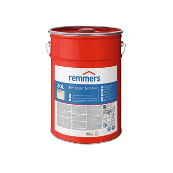 Lak na dřevo Remmers - HK Lazura 3v1 [plus] Barva: Weiss / Bílá *, Objem: 20l