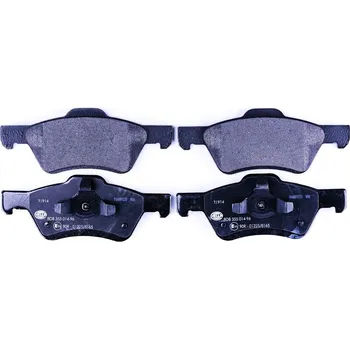 Brzdová destička Sada brzdových destiček, kotoučová brzda HELLA 8DB 355 014-961