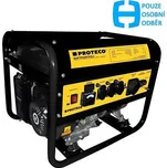 PROTECO elektrocentrála 3-fázová 5500/3300W, AVR, 1*400V, 3x230V + 1*12V DC, 51.08-G3-5500