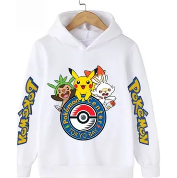 Chlapecký svetr Pokémon Dětská mikina POKÉMON, různé barvy - Tokyo Bay Barva: Bílá, Velikost: 150