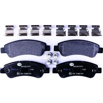 Brzdová destička Sada brzdových destiček, kotoučová brzda HELLA 8DB 355 012-911