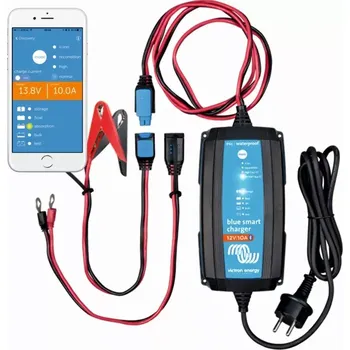 Startovací zdroj Victron Energy Nabíječka autobaterií BlueSmart 12V 25A IP65 s DC konektorem
