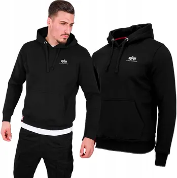 Pánská mikina Alpha Industries pánská mikina SMALL LOGO 196318 03, velikost M