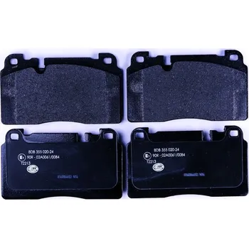 Brzdová destička Sada brzdových destiček, kotoučová brzda HELLA 8DB 355 020-241