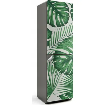 Fototapeta Samolepicí Samolepicí Bubble Free na ledničku Kompozice tropických listů