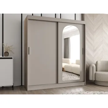 Nábytek Šatní skříň Kreloin 180, Barva: kašmír, Zásuvky: Ne MIRJAN 5903211418075