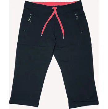 Dámské kalhoty Dámské 3/4 legíny černé N-feel DX1815