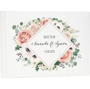 Fotoalbum SVATEBNÍ ALBUM na fotografie svatební 30 listů NA SVATBA