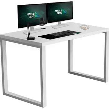 Jídelní stůl Počítačový STŮL Loft Dub lancelot Kovové NOHY 140 CM MARCO GAME