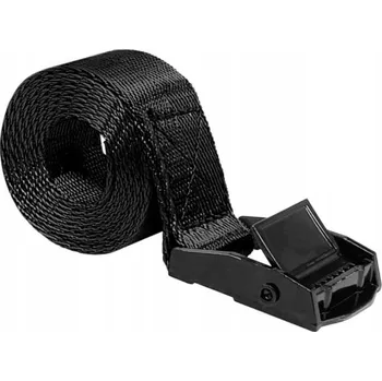 Samozaciskovací spona 25 mm - Černá - Páskové / Regulační zapínání