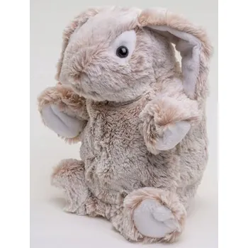plyšák Plyšová Hračka Králíček Zajíček tmavě hnědý - 23 cm