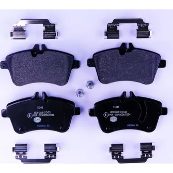 Brzdová destička Sada brzdových destiček, kotoučová brzda HELLA 8DB 355 010-331