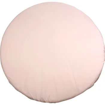 Prostěradlo MIMIKO Prostěradlo napínací na kulatou matraci růžové 100 cm x 100 cm