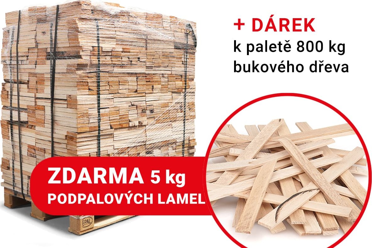 Metrie | Palivové dřevo, bukové hranoly 30 cm | suché | 800 kg