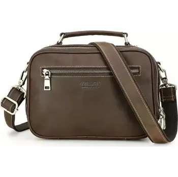 Contacts® pánská kožená taška Ballmer 5L