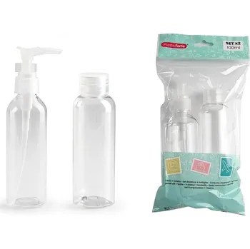 Rozprašovač parfému sada dávkovač + lahvička 2x100ml