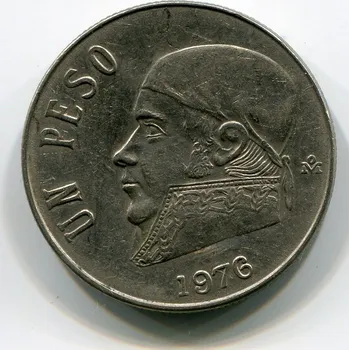 MEXIKO. 1 peso 1976.