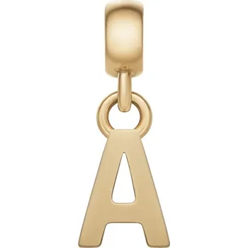 Módní doplněk Daniel Wellington Pozlacený přívěsek písmeno "A" Charms DW00400484 + 2 měsíce na vrácení zboží