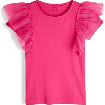 GATE Bavlněné tričko s volány 6Y 425-0678/658