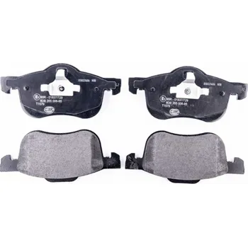 Brzdová destička Sada brzdových destiček, kotoučová brzda HELLA 8DB 355 006-851