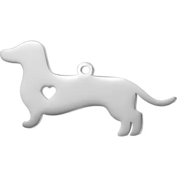 Souprava šperků Přívěsek jezevčík chirurgická ocel VL 522-1