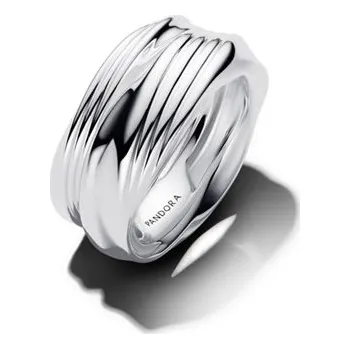 Prsten Dvojitý zkroucený prsten PANDORA Essence 56 193890C00-56