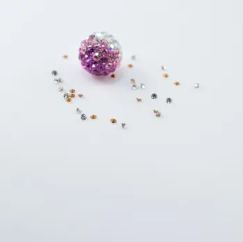 Módní doplněk Šatony Preciosa SS4 Crystal - Obsah balení 10 ks SS 4 Crystal