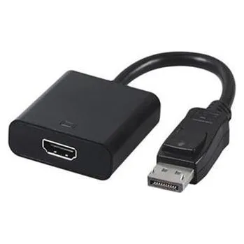 Video redukce GEMBIRD Kabelová redukce Displayport na HDMI, M/F, černá