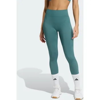 ADIDAS Úpletové legíny Adidas L MODRÁ