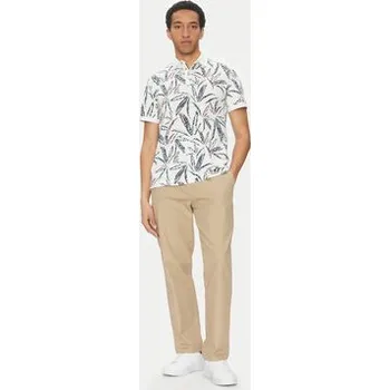 Pánské tričko Tom Tailor Polokošile 1045706 Bílá Regular Fit S