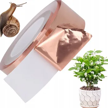 Lepicí páska 25 M X 50 MM MĚDĚNÁ PÁSKA, STÍNÍCÍ MĚDĚNÁ PÁSKA, ŁATWY W POUŽITÍ