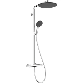 Vodovodní baterie Hansgrohe Raindance Alive S Puro - Showerpipe 300 1jet EcoSmart, s termostatem Ecostat Element, chrom 24593000