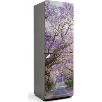 Fototapeta Samolepka Samolepicí na ledničku Alej kvetoucích stromů