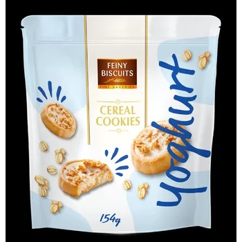 Feiny Biscuits Sušenky s jogurtovým krémem a musli 154g Záruka min.trv.1.3.26