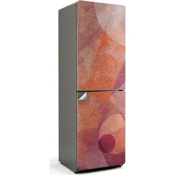 Fototapeta Samolepicí nálepka na ledničku do kuchyně Abstraktní vzor s kruhy