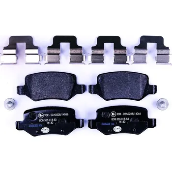 Brzdová destička Sada brzdových destiček, kotoučová brzda HELLA 8DB 355 018-531