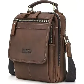 Contacts® pánská kožená taška Thalman 5L